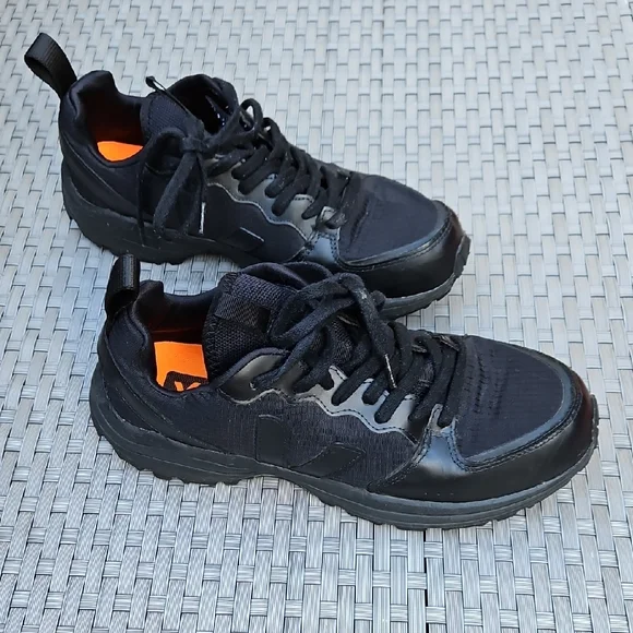 Veja Eco Women's Black Athletic Sneaker Shoes Size 11 US/44 EU - Picture 15 of 17